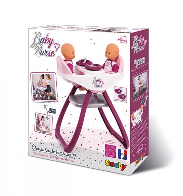 SMOBY BN TWIN HIGHCHAIR