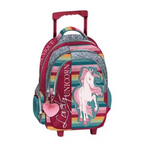 Primary School Bag Trolley Unicorn