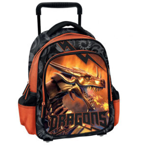 Kindergarten School Bag Trolley Dragon