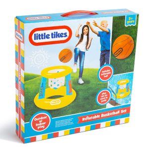 Little Tikes Inflatable Indoor- Outdoor Basketball Set