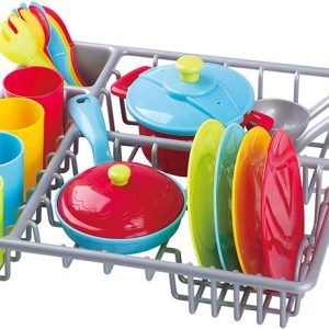 PlayGo Dish Drainer & Kitchenware 23 pcs.