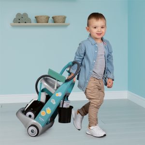 SMOBY Cleaning Trolley & Vacuum Cleaner