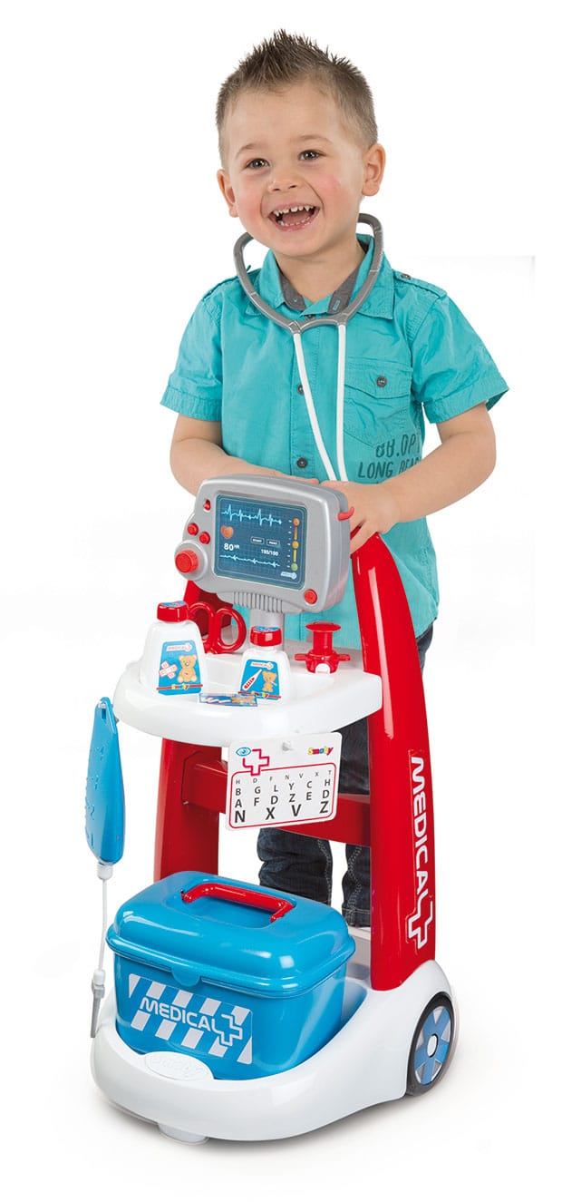 Smoby doctor playset trolley with accessories and sounds sales