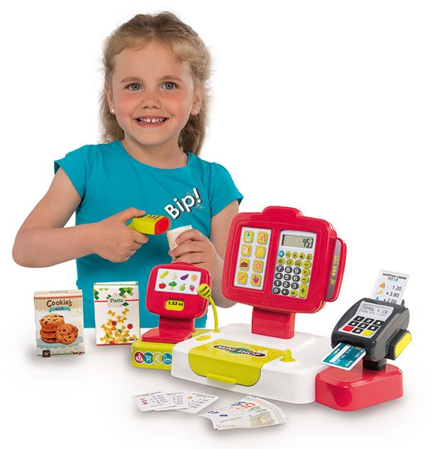 SMOBY LARGE RED CASH REGISTER Toy Shop