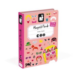 JANOD-Girl’s Crazy Faces Magneti’Book