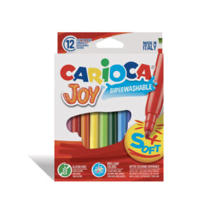 CARIOCA Fine Tip Felt Tip Pens Joy – 12 Pcs