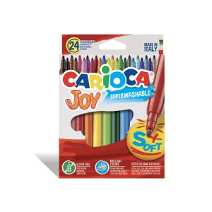 CARIOCA Fine Tip Felt Tip Pens Joy – 24 Pcs