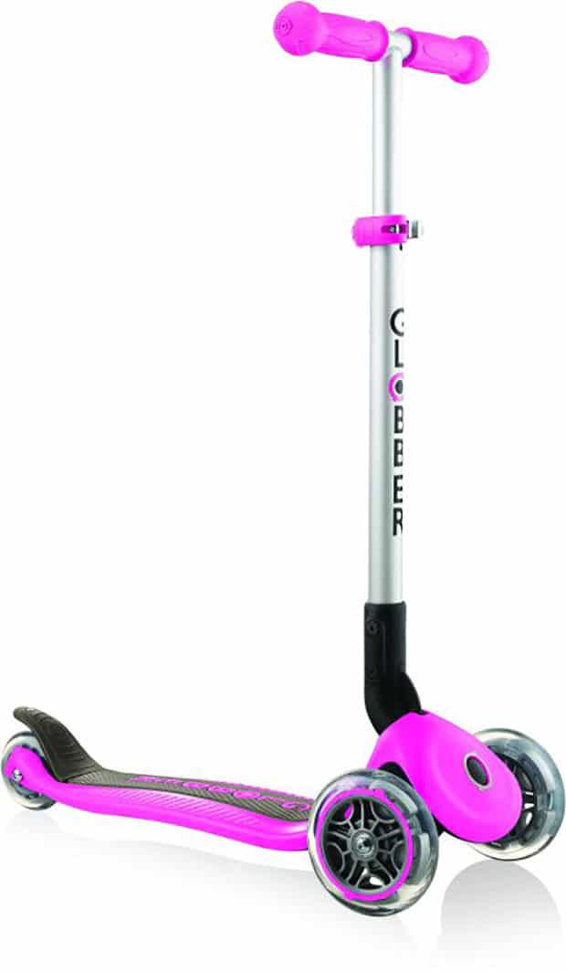 Globber scooter 2025 pink