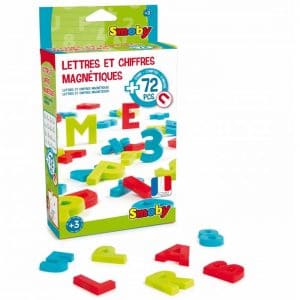 SMOBY72 MAGNETIC LETTERS & NUMBERS