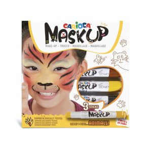 Face Paint Mask Up Animals – 3 Pcs Carioca