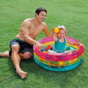 INTEX Classic 3-Ring Baby Ball Pit