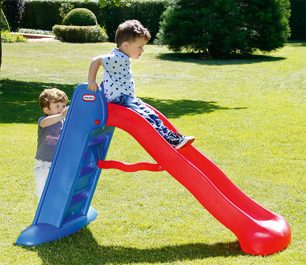 Little Tikes Easy Store Large Slide Primary Toy Shop