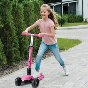 SHOKO SCOOTER TWIST & ROLL XSPEED LIGHT WITH LED LIGHT FUXIA