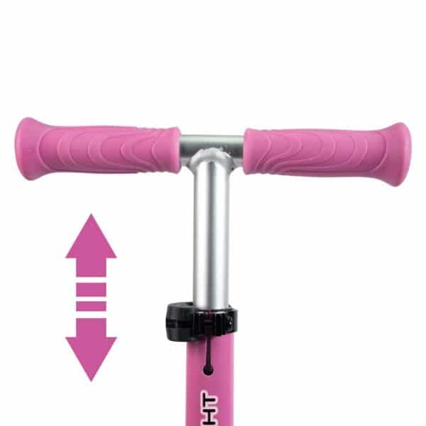 SHOKO SCOOTER TWIST & ROLL XSPEED LIGHT WITH LED LIGHT FUXIA