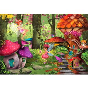Beautiful Forest Fairies puzzle 70 pieces