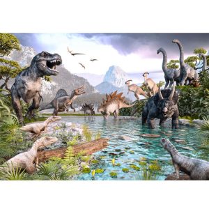 Mighty Dinosaurs 1 puzzle 117 pieces
