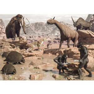 Prehistoric Animals puzzle 117 pieces