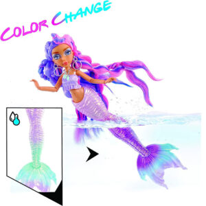 Mermaze Mermaidz Colour Change Fashion Doll Kishiko