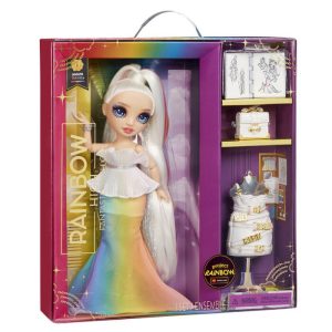 Rainbow High Fantastic Fashion Playset- Amaya Raine- Rainbow Doll