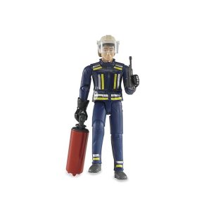 BRUDER Figure Fireman with accessories