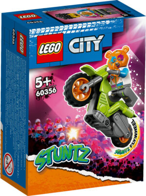 LEGO® City Bear Stunt Bike 60356 Building Toy Set (10 Pieces)