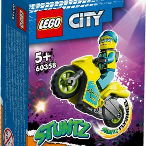 LEGO® City Cyber Stunt Bike 60358 Building Toy Set (13 Pieces)