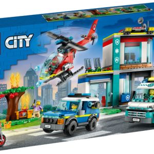 LEGO® City Emergency Vehicles HQ 60371 Building Toy Set (706 Pieces)