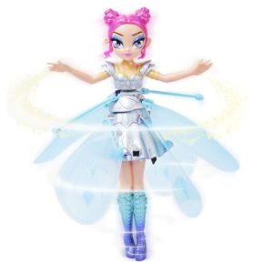 Spin Master Hatchimals: Crystal Flyers Starlight Idol Flying Pixie Pop Star Version with Lights