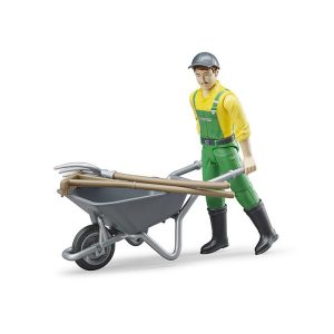 BRUDER Figure Farmer with accessories