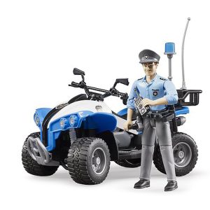 BRUDER Police-Quad with Police officer and accessories