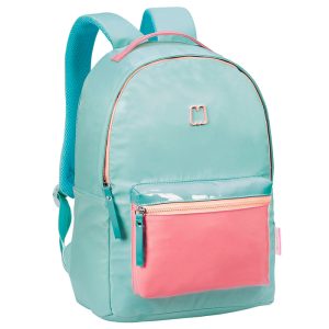 Primary School – High School Bag Backpack Marshmallow Vinyl Blue