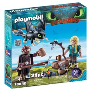 Playmobil Hiccup and Astrid Playset