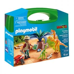 Playmobil Maxi Βαλιτσάκι Εξερευνητής Και Δεινόσαυροι