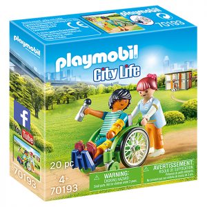 Playmobil Ασθενής με καροτσάκι