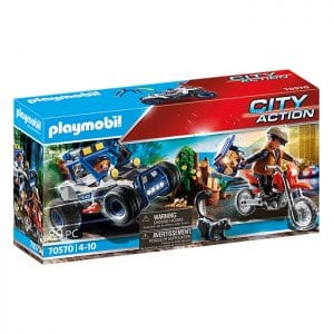 Playmobil Police Off-Road Car with Jewel Thief