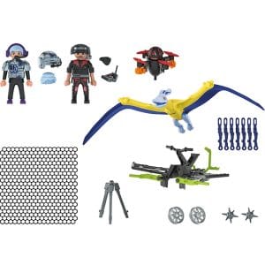 Playmobil Πτεροδάκτυλος και μαχητές με drone