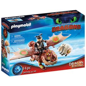 Playmobil Dragon Racing: Fishlegs and Meatlug