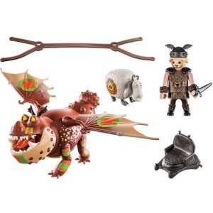 Playmobil Dragon Racing: Fishlegs and Meatlug