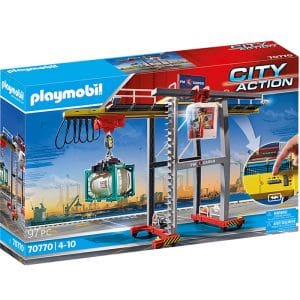 Playmobil Cargo Crane with Container