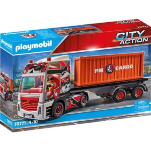 Playmobil Truck with Cargo Container
