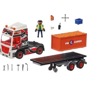 Playmobil Truck with Cargo Container