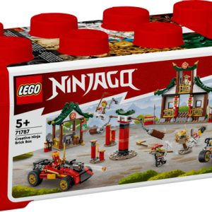 LEGO® NINJAGO® Creative Ninja Brick Box 71787 Building Toy Set (530 Pieces)