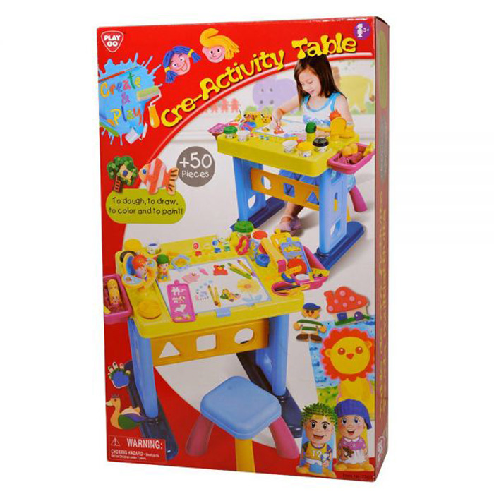 PlayGo Cre Activity Table Over 38 pcs Toy Shop