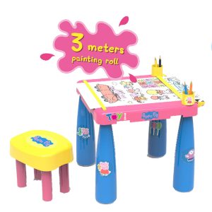 Peppa Pig Big Colouring Table with Stool