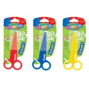 Plastic Scissors 12,5cm Safty Blade