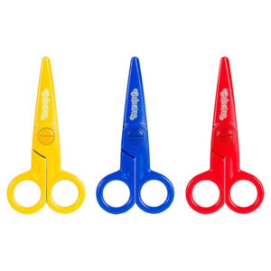 Plastic Scissors 12,5cm Safty Blade