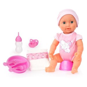 Newborn Baby Doll Piccolina 40cm & Accessories