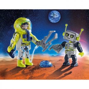 Playmobil Astronaut and Robot Duo Pack