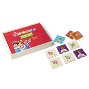 CoComelon Wooden Memory Match Card Game