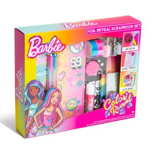 Barbie Colour Reveal Foil Scrapbook Set